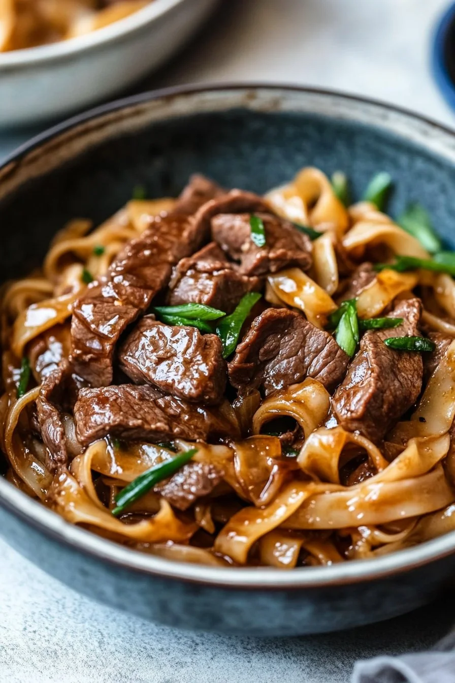 Simple Beef and Noodles
