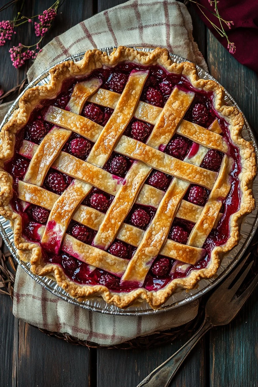 Homemade Razzleberry Pie Recipe