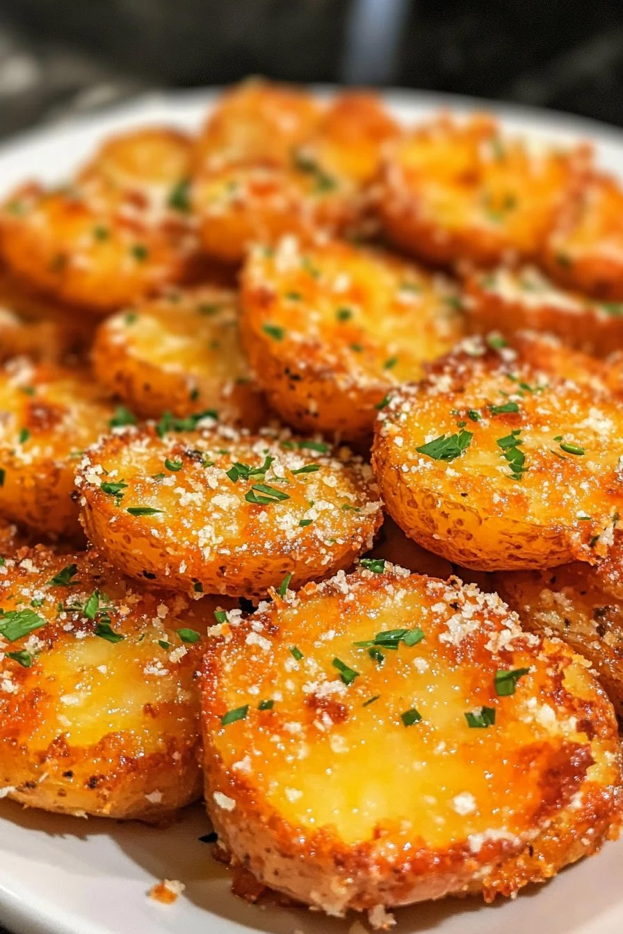 Crispy Parmesan Potatoes