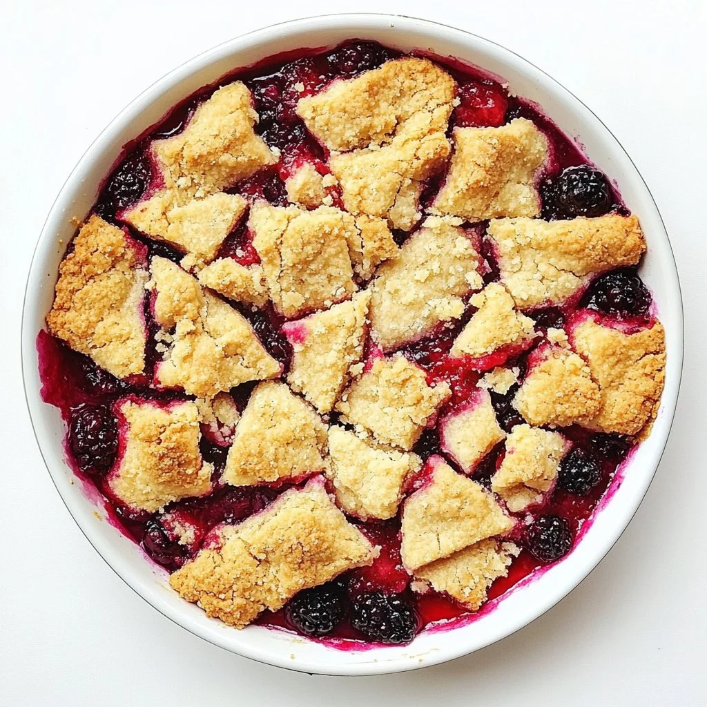 Freshly baked blackberry shortbread wedges on a plate