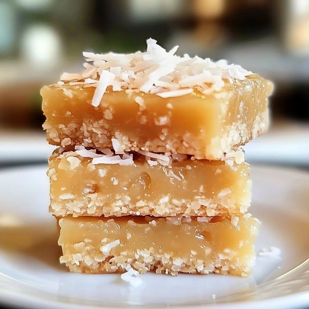 Delicious homemade Coconut Chewies with a chewy texture and coconut flavor
