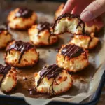 Delicious Coconut Macaroons made with sweetened condensed milk