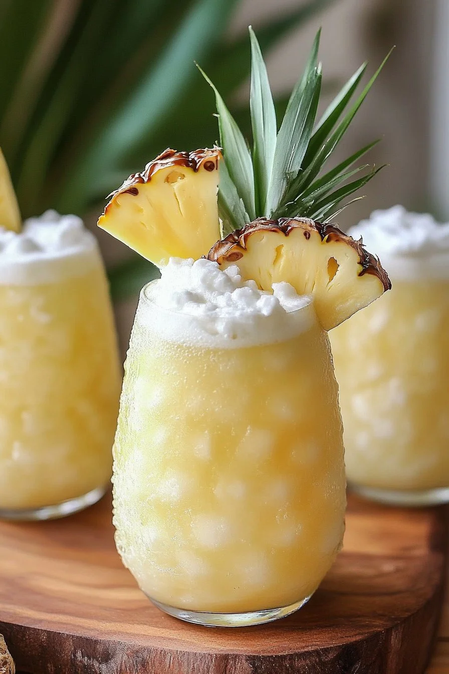 Non Alcoholic Piña Colada Punch
