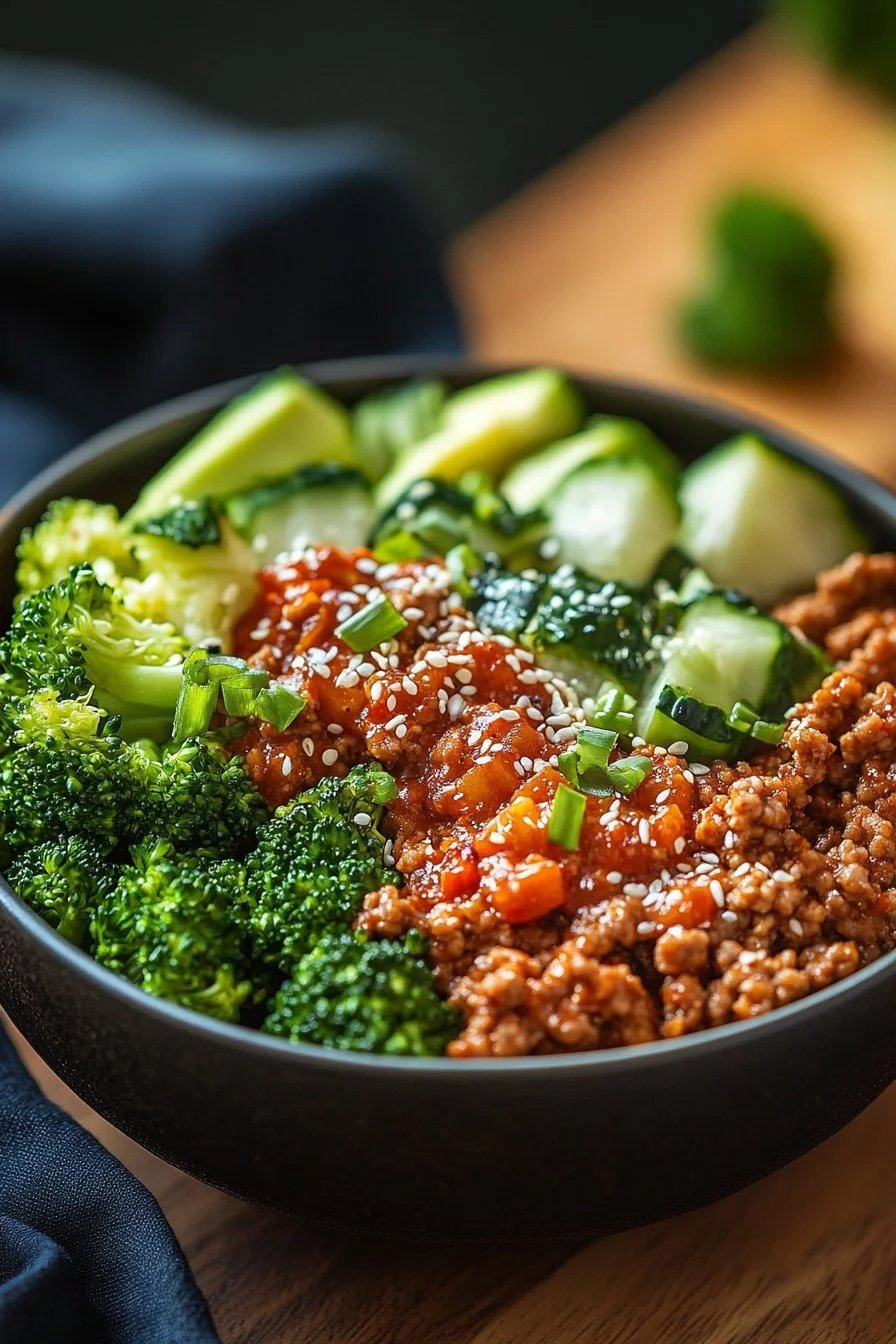 Sweet and Spicy Ground Turkey & Broccoli Bowls: An Incredible, Flavorful 7-Ingredient Weeknight Meal