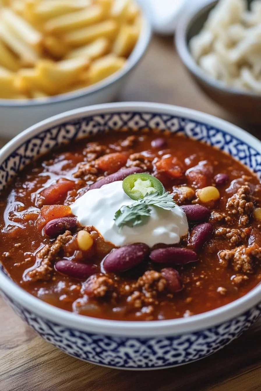 Classic Homemade Chili