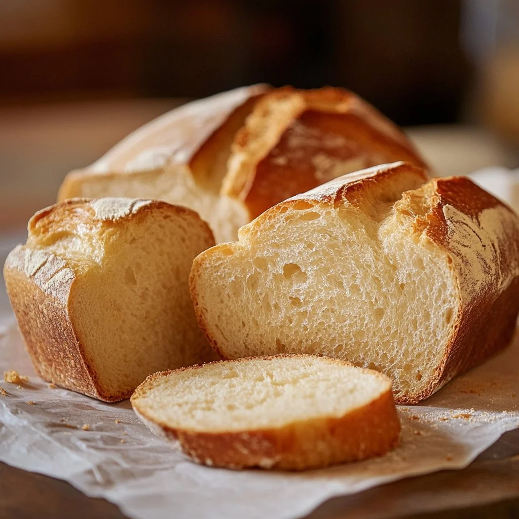 Easy sourdough sandwich bread loaf, perfectly soft and fluffy