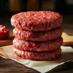 Delicious homemade hamburgers with fresh ingredients and toppings