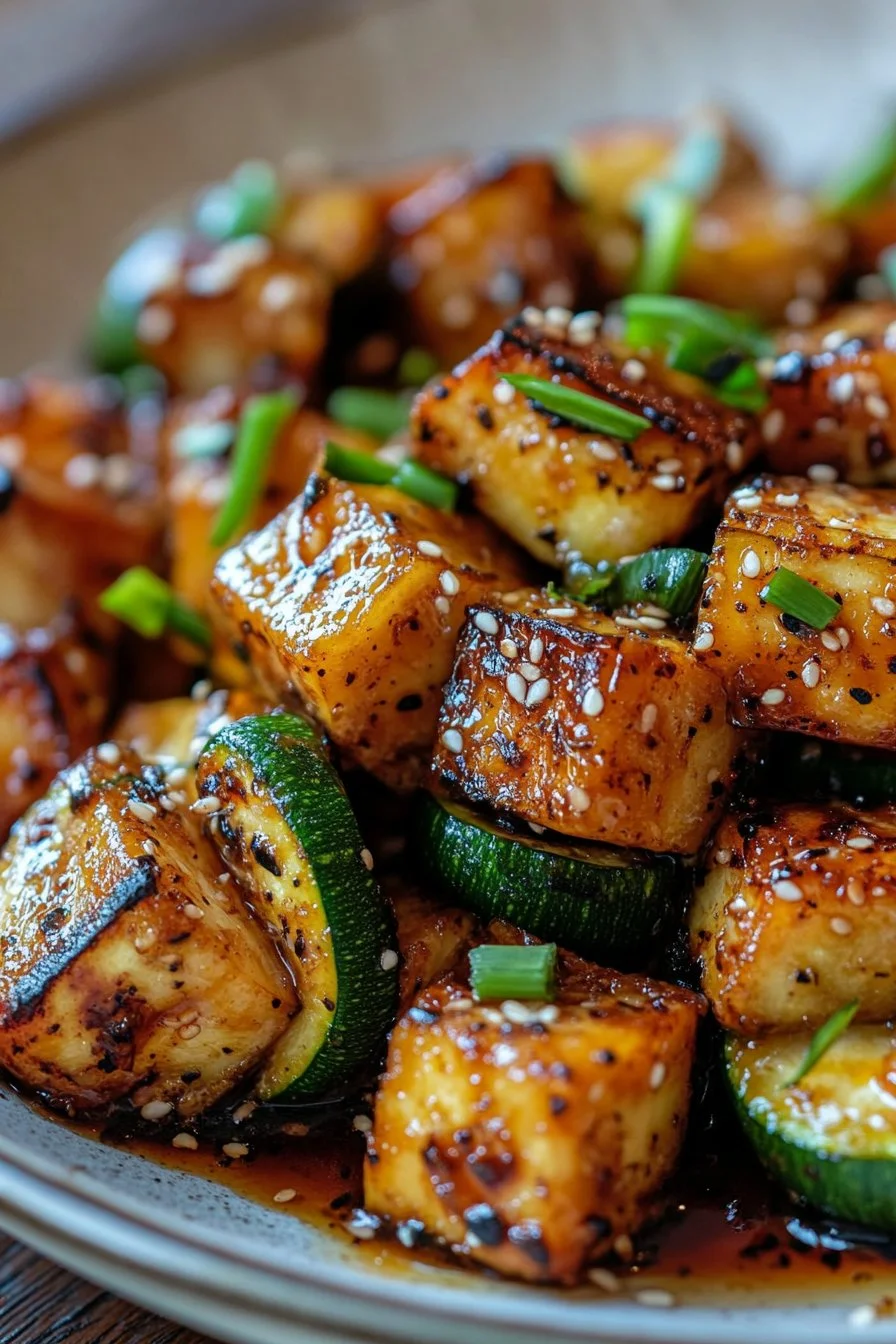 Hibachi Zucchini