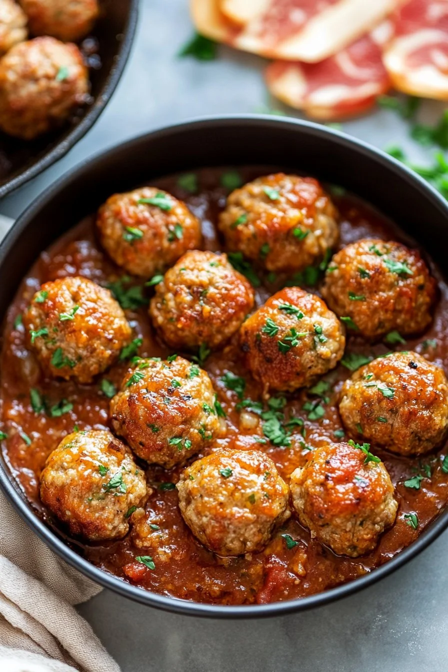 Easy Turkey Meatballs Without Breadcrumbs