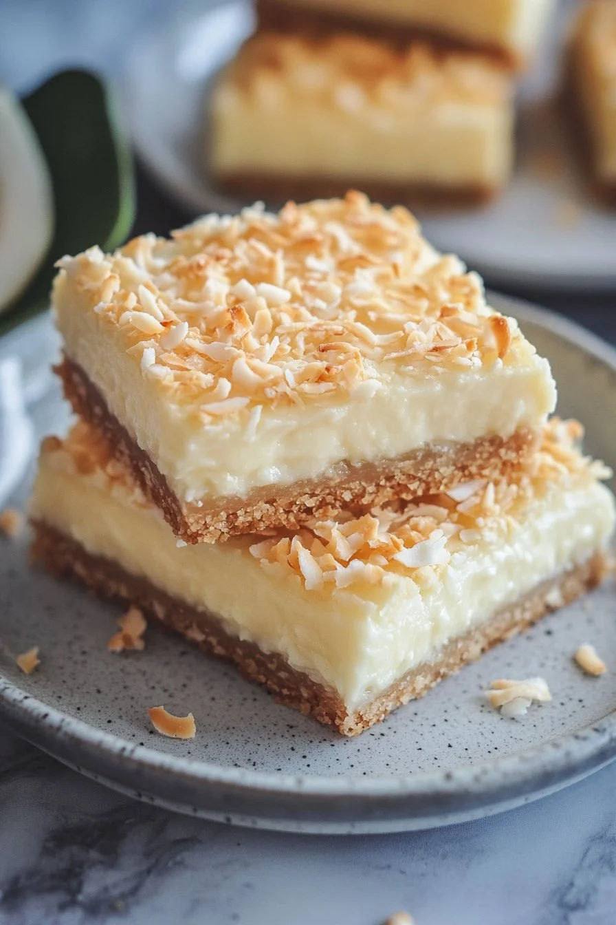 Coconut Cream Bars