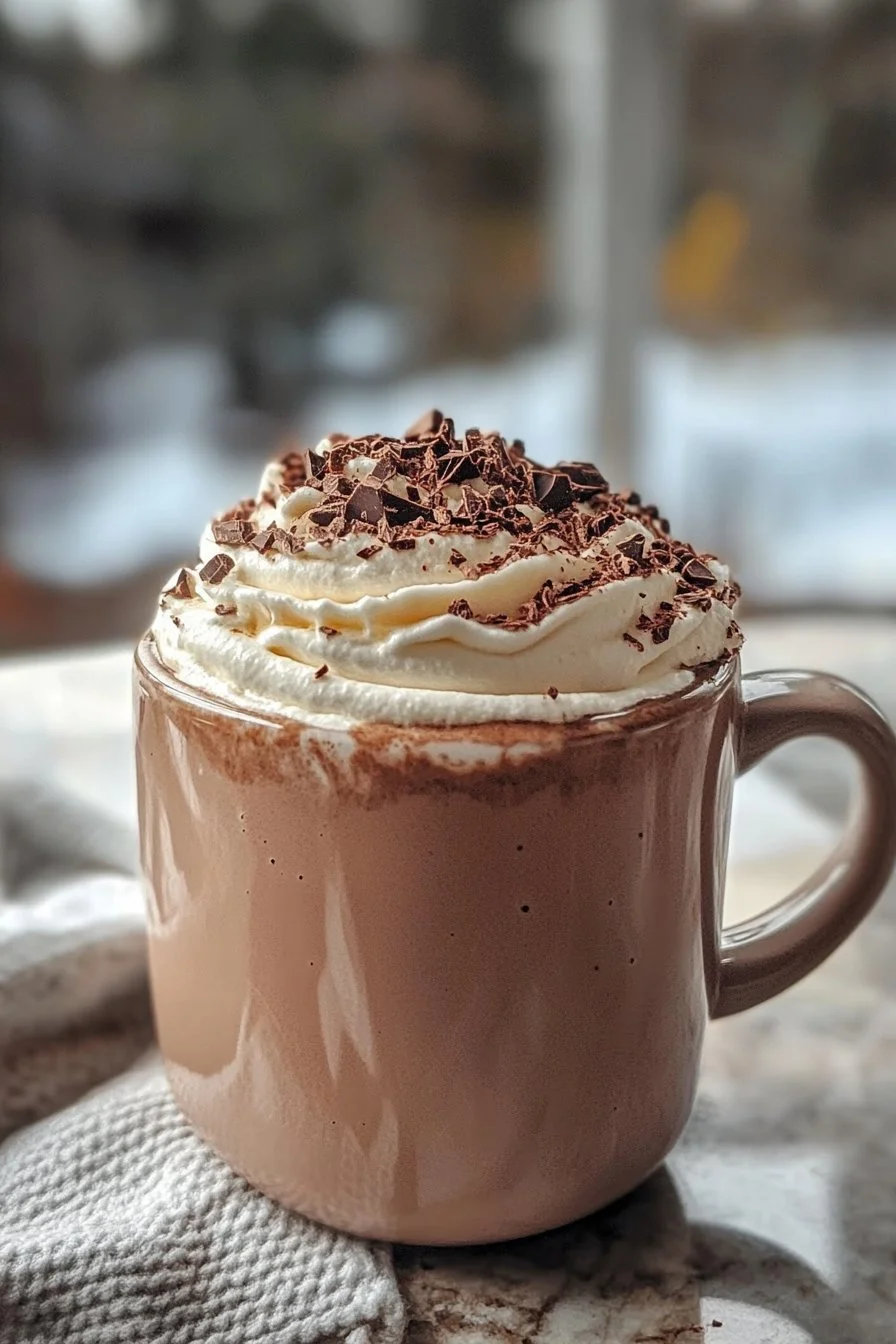 Decadent Whipped Hot Chocolate