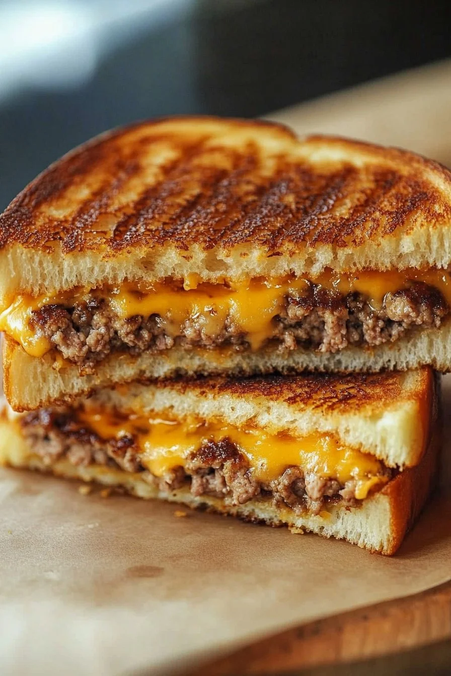 Grilled Cheese Patty Melts