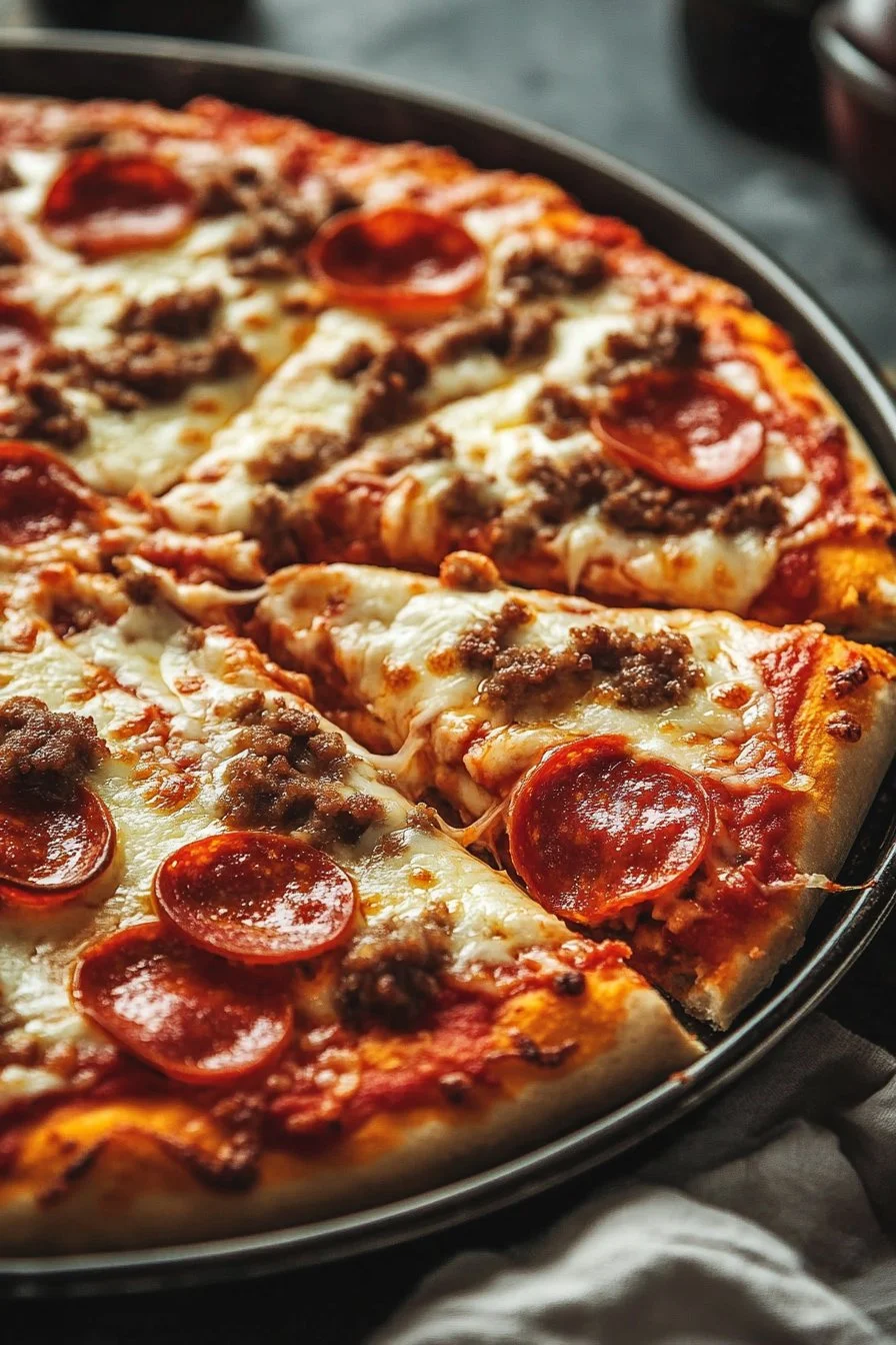 Low Carb Pizza Casserole