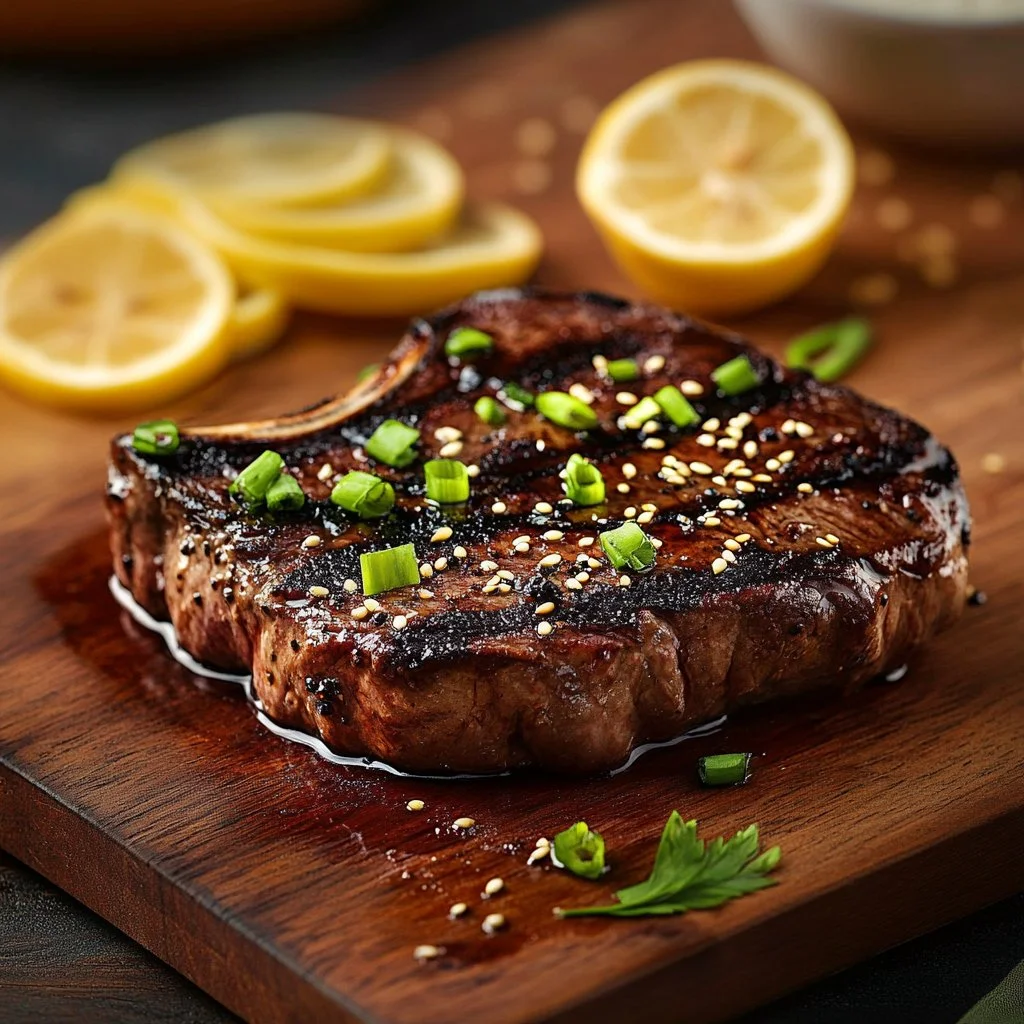 Delicious venison steak served with herbs and sides, showcasing mouth-watering recipes