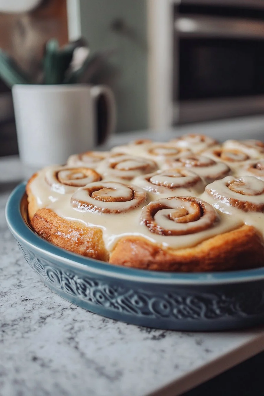 Bread Machine Cinnamon Rolls with Cream Cheese Frosting!