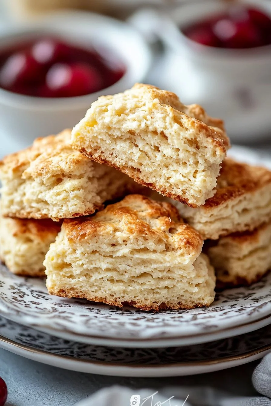 Buttery Sourdough Discard Scones