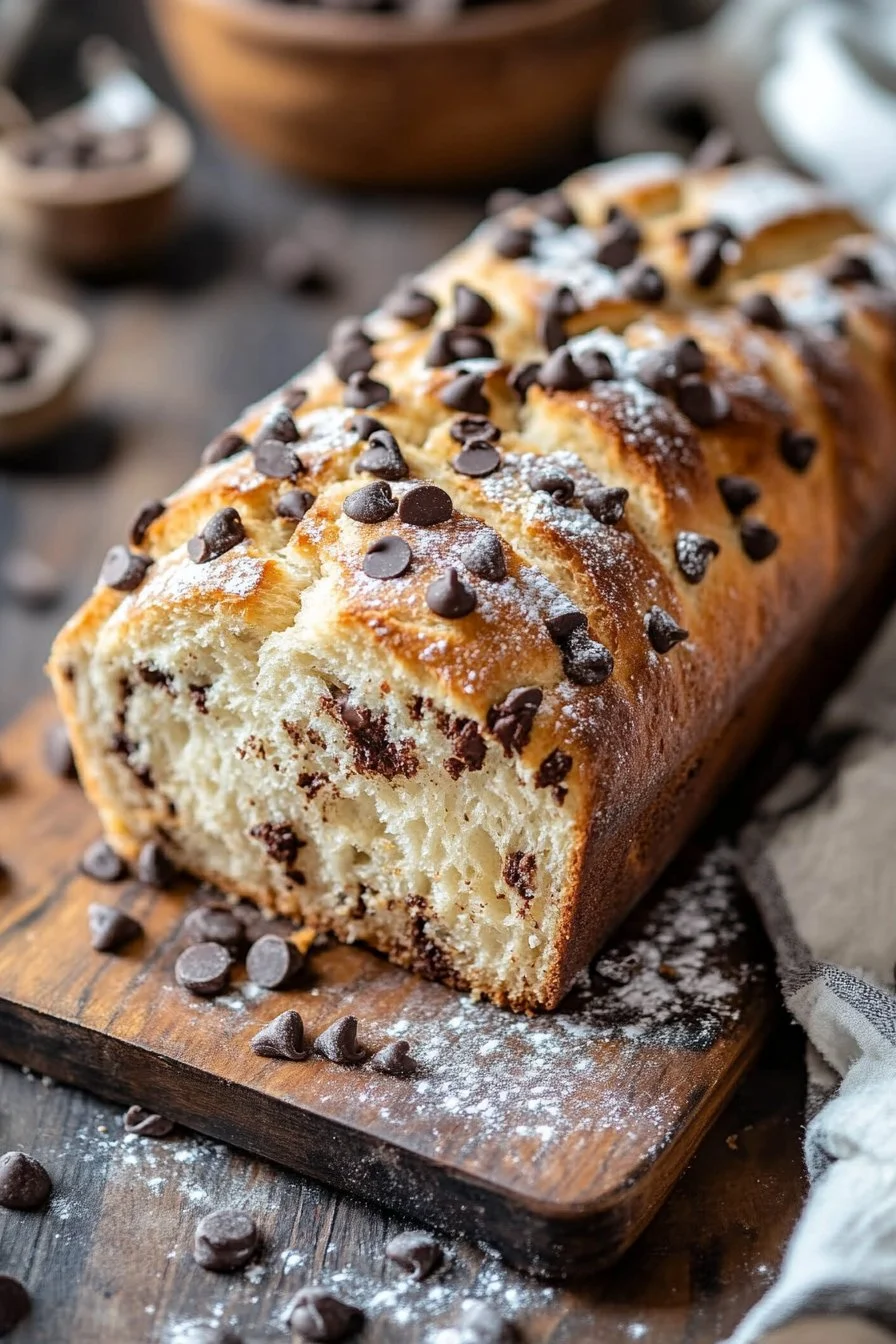 Chocolate Chip Sourdough Bread