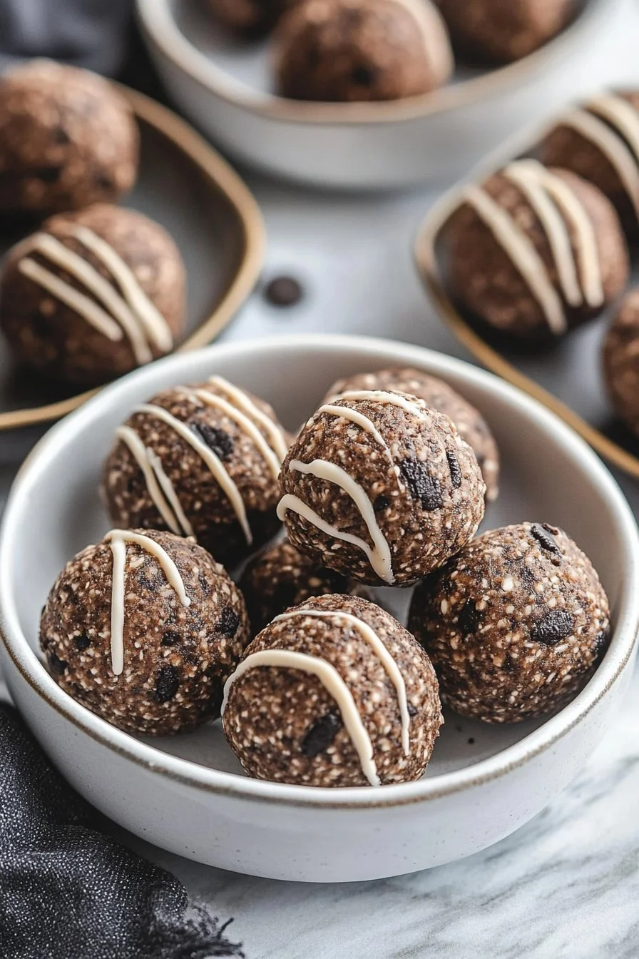 Chocolatey Oreo Protein Balls