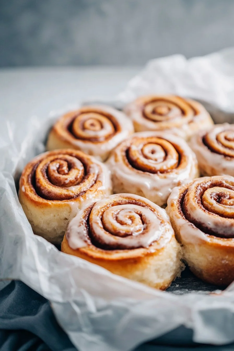 Cinnamon Rolls Made with Fresh Milled Flour (Soft & Fluffy!)