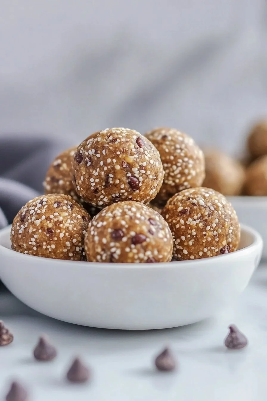 Easy Peanut Butter Protein Balls