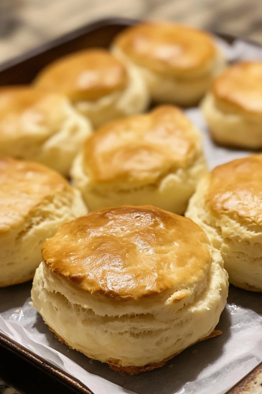 Flaky Sourdough Buttermilk Biscuits: A Recipe from the Farm