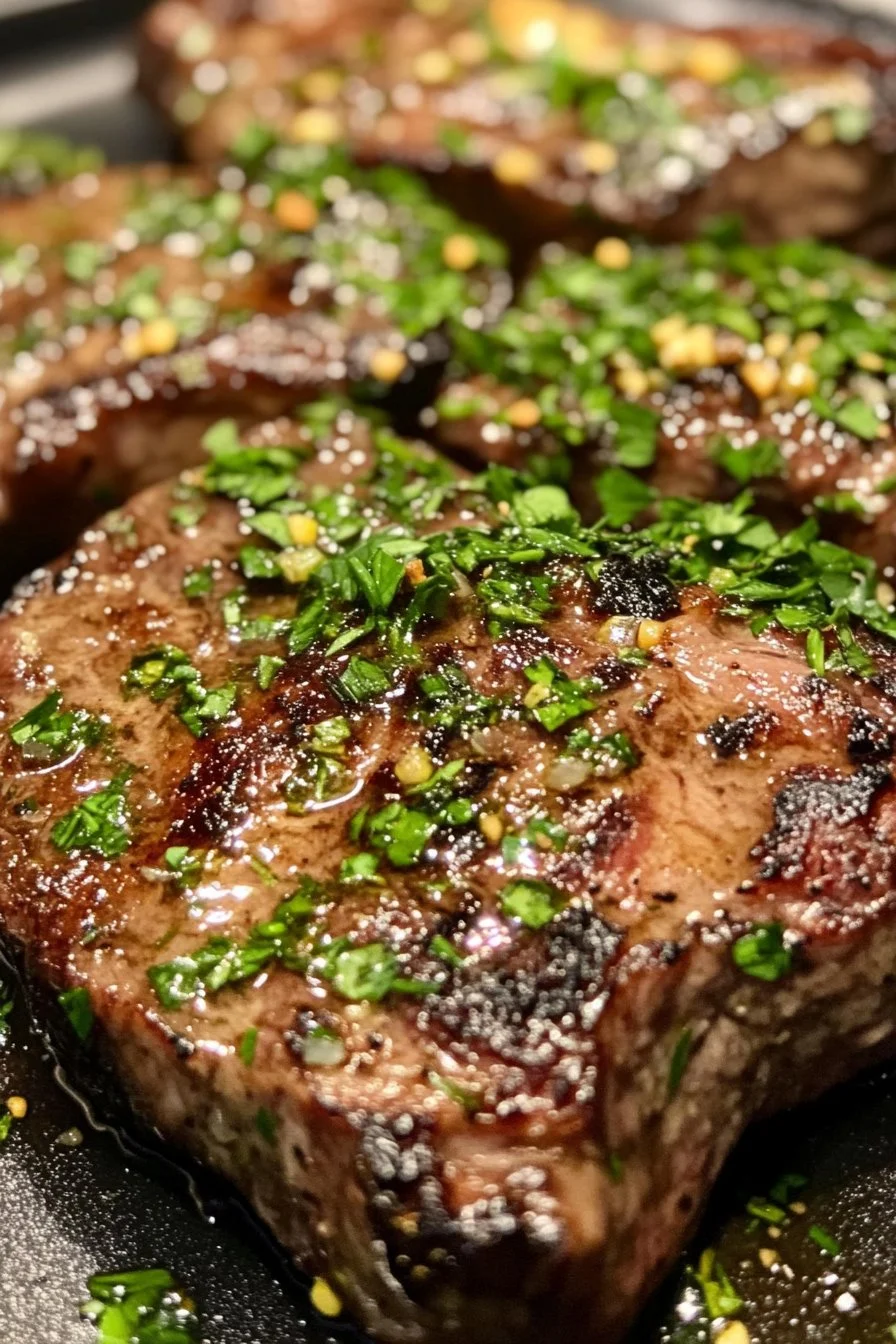 Garlic Butter Herb Steak
