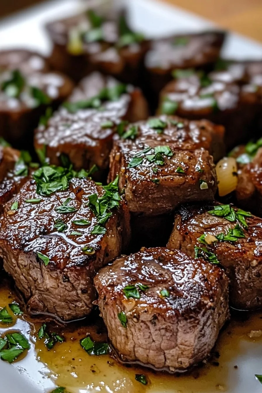 Garlic Butter Steak Bites
