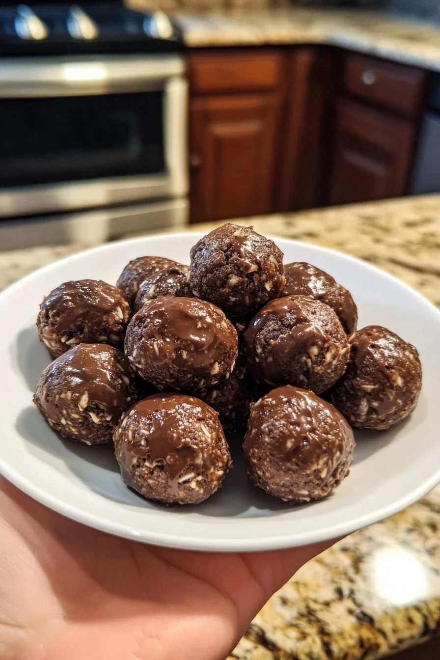 Healthier Nutella Protein Balls