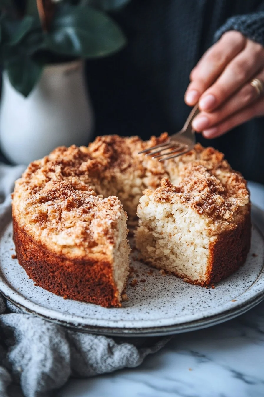 Irresistible Sourdough Coffee Cake