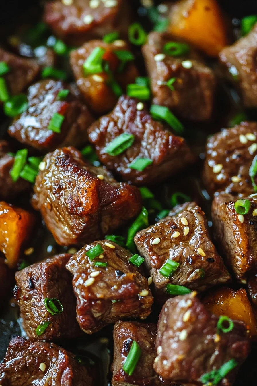Mouthwatering Slow Cooker Honey Garlic Steak Bites for Any Occasion