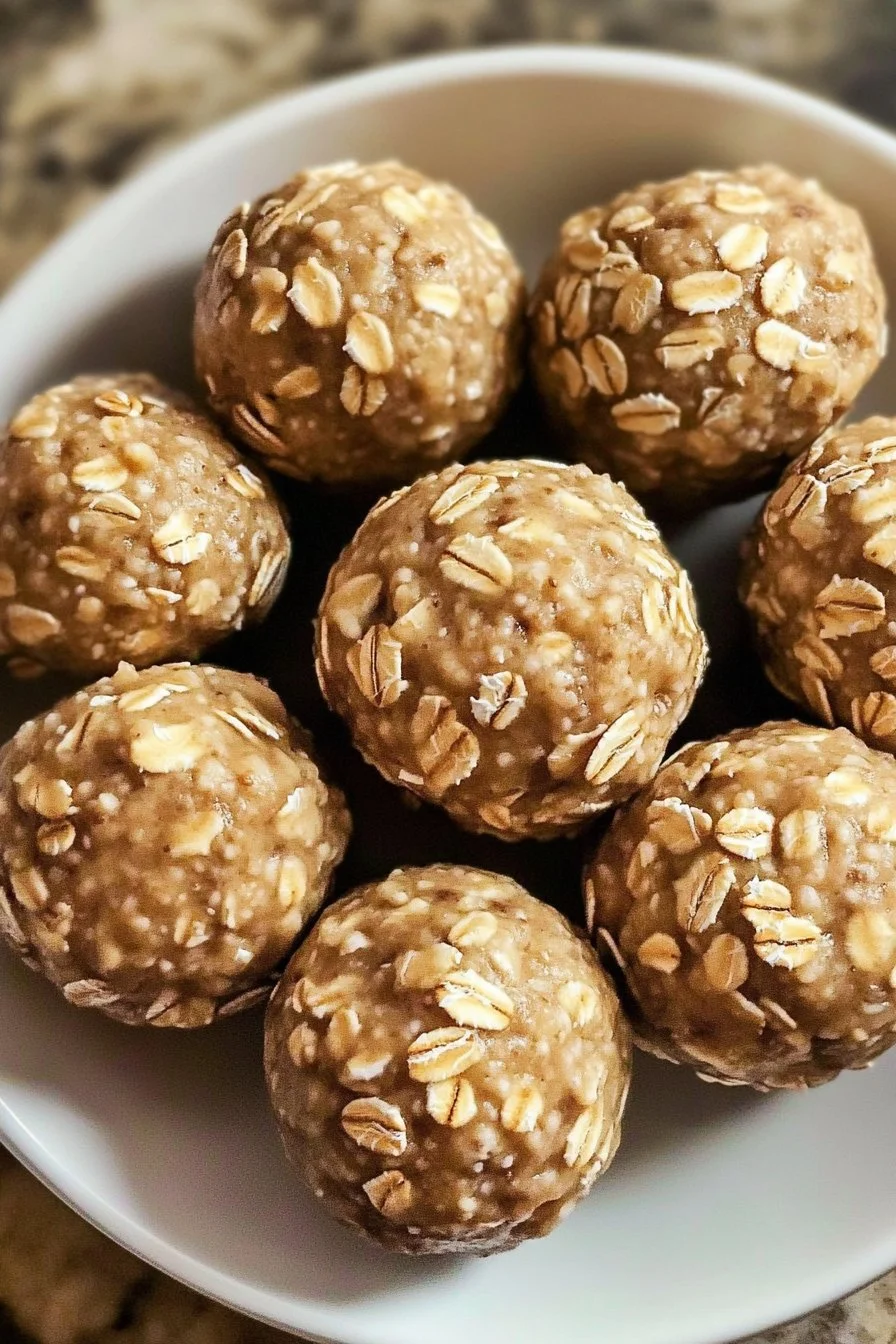 Peanut Butter Oatmeal Balls
