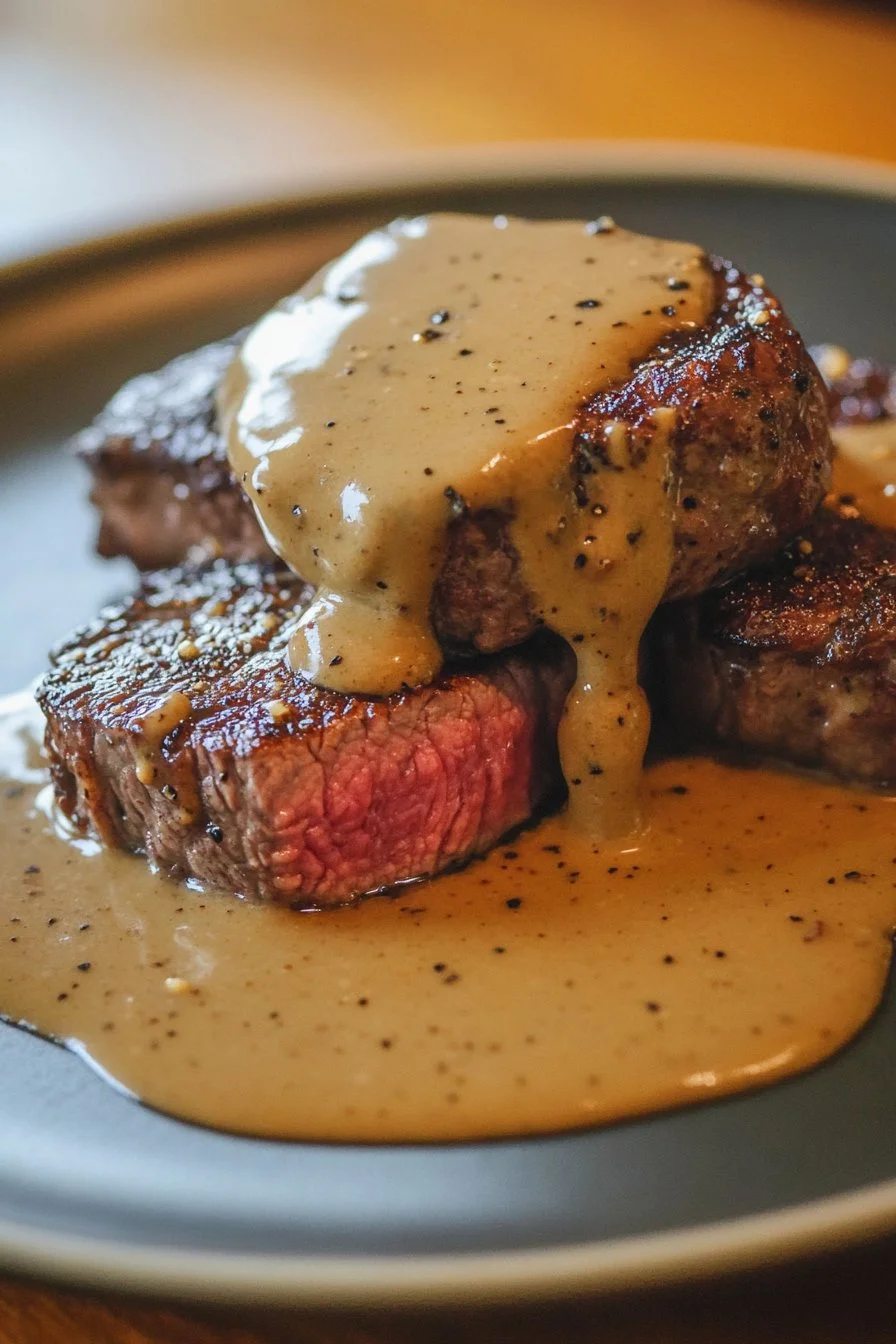 Peppercorn Sauce for Steak