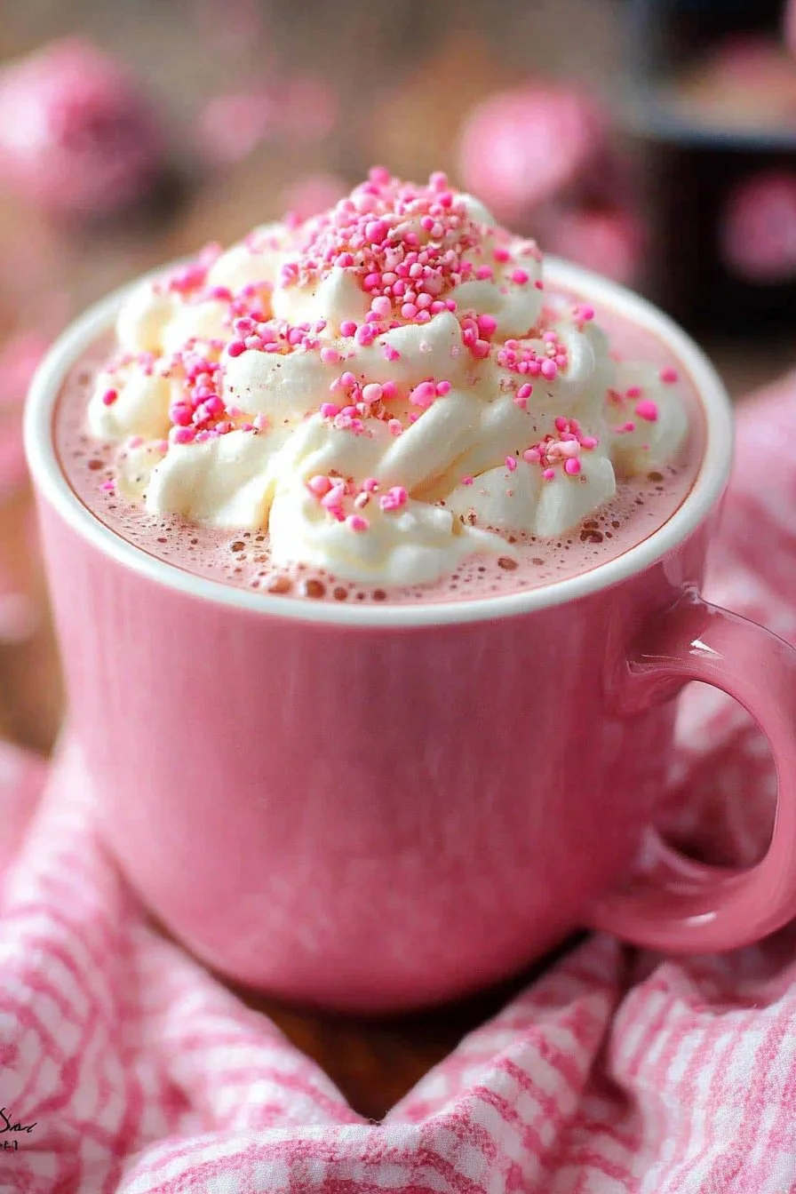 Pink Hot Chocolate