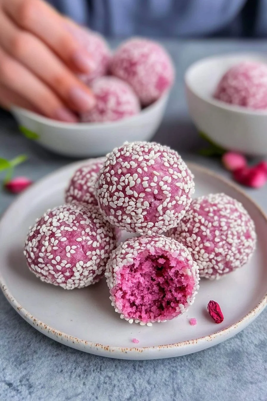 Pink Protein Balls