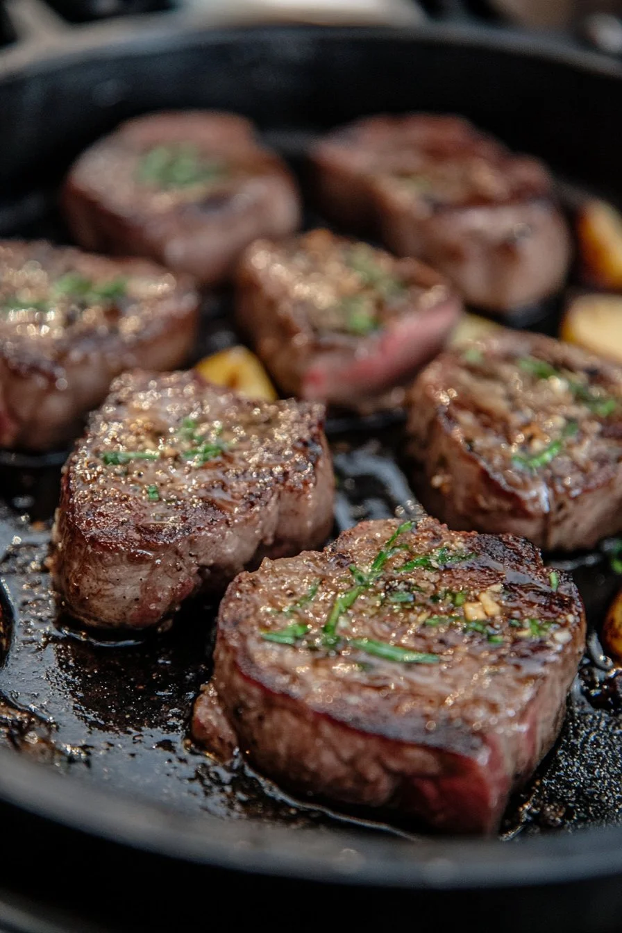 Sizzling Cowboy Butter Steak Recipe