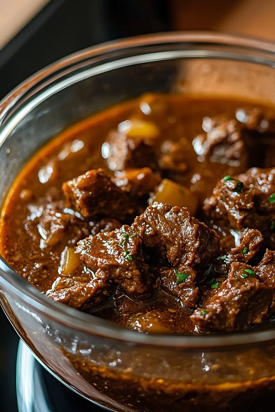 Slow Cooker Beef Manhattan