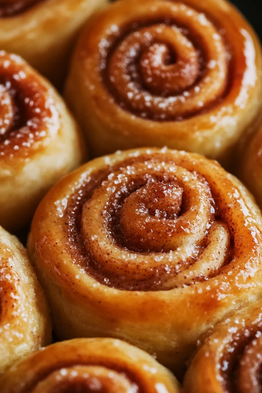 Sourdough Cinnamon Rolls Recipe Card