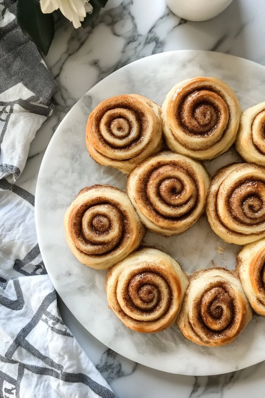 Sourdough Cinnamon Rolls for Two