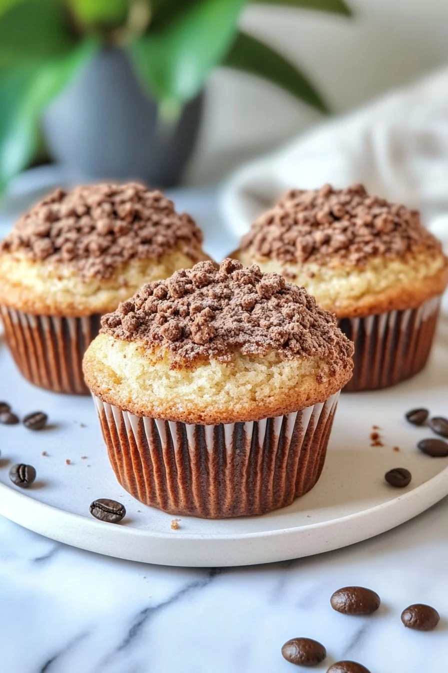 Sourdough Coffee Cake Muffins