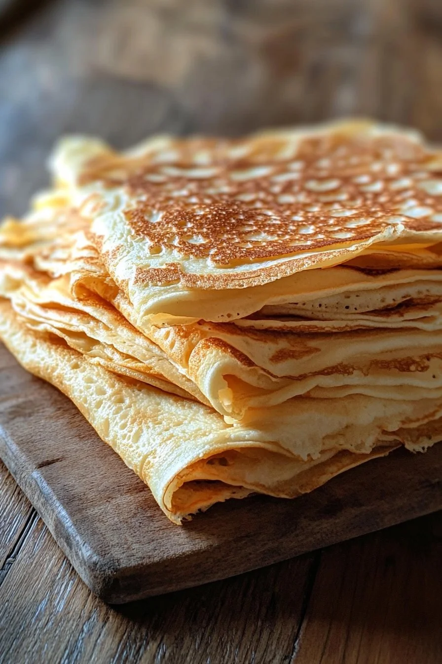 Sourdough Discard Crepes