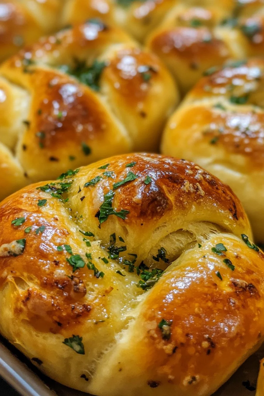 Sourdough Discard Garlic Knots