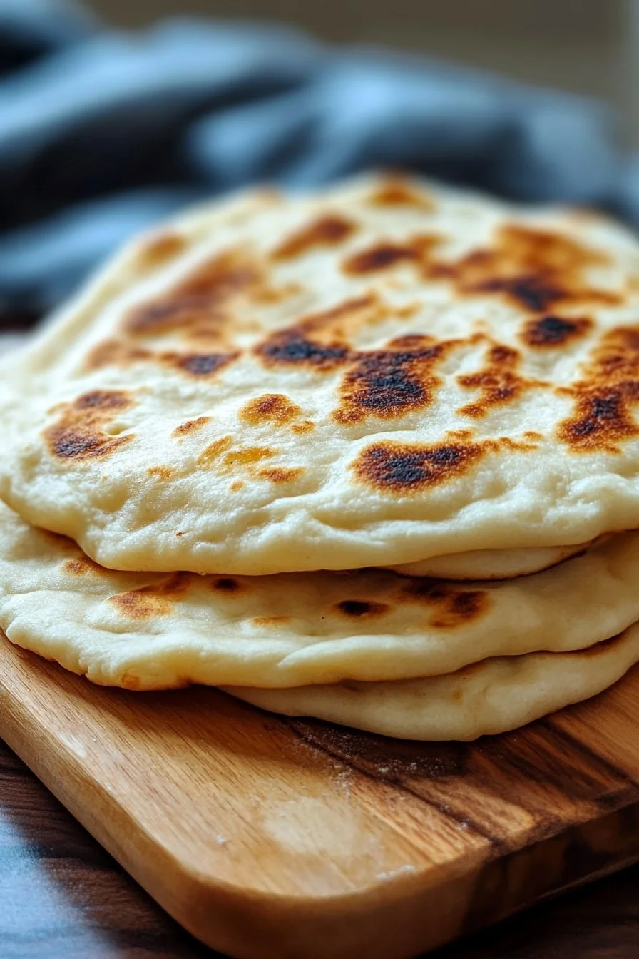 Sourdough Discard Naan
