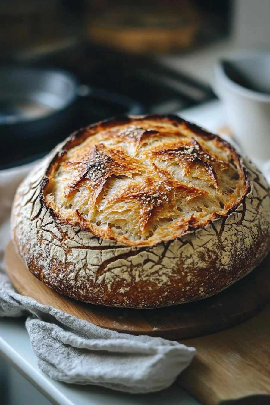 Sourdough Discard Star Bread