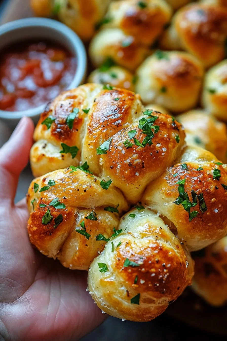 Sourdough Garlic Knots