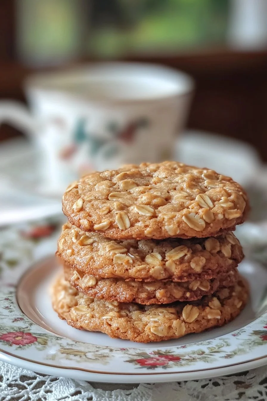 Sourdough Oatmeal Butterscotch Cookies Recipe