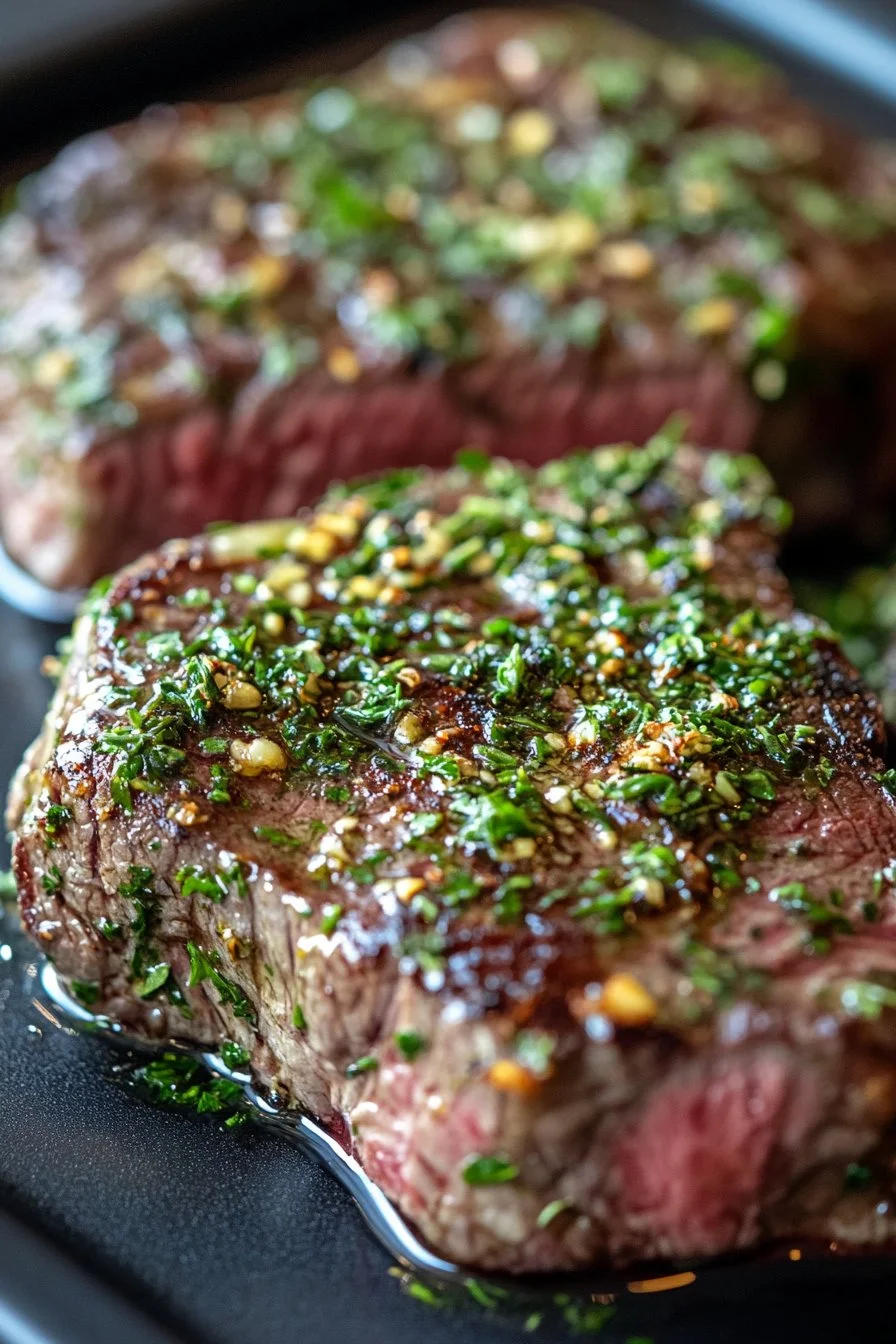 Venison Steak with Oregano