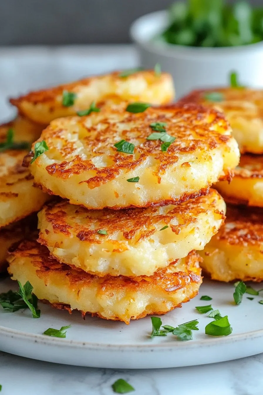 Air Fryer Cauliflower Hash Browns