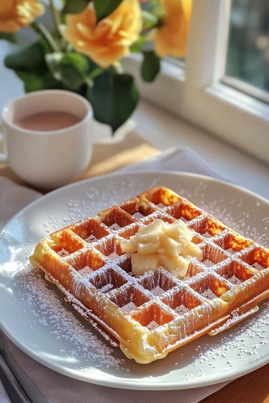 Apple Cinnamon Waffles
