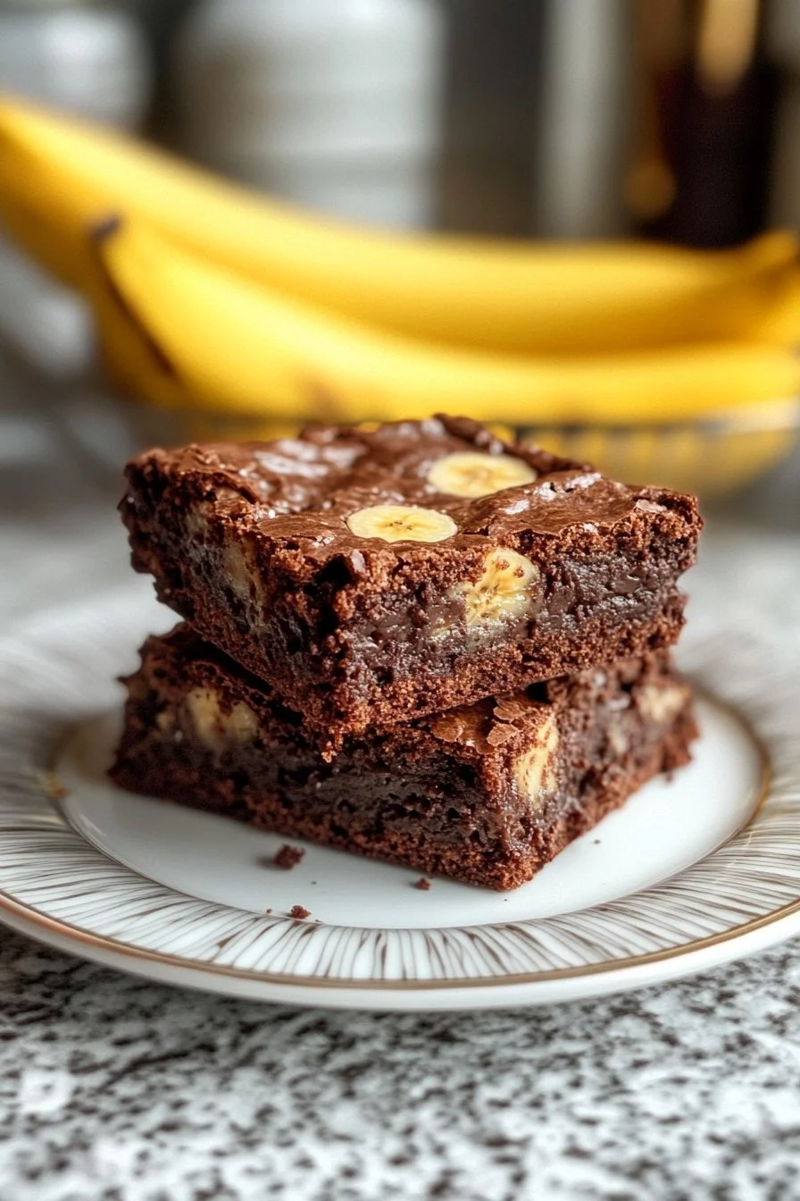 Banana Bread Brownies