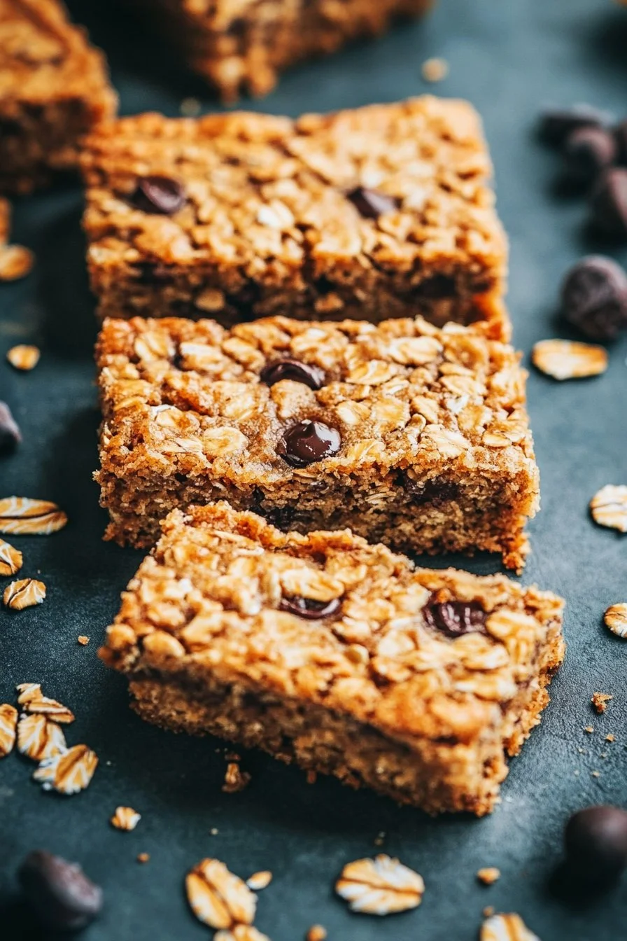 Banana Oatmeal Bars